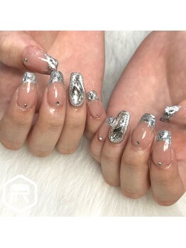 レディスペネイル ノウラ 名駅店(Redispe nail NouRa)/ガラスフレンチ