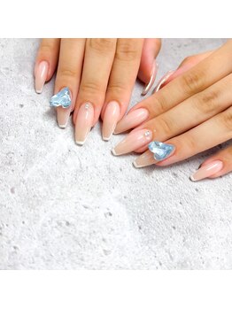 ワイズビューティ 梅田店(y’s beauty)/☆スキニーフレンチネイル☆