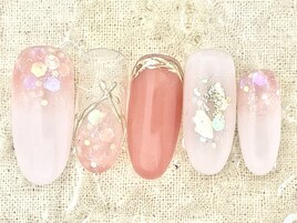 ニュアンス　ジェルネイル