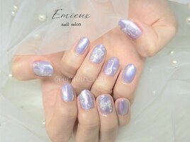 リボンミラーネイル