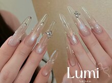 Lumi Nail 大宮東口店 ～韓国ネイル・ワンホンネイル・スカルプネイル～/チップクリア長さだしちゅるん系