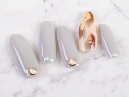 #レオパード #秋ネイル