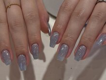 シー(She)/クリアブルー×ラメ