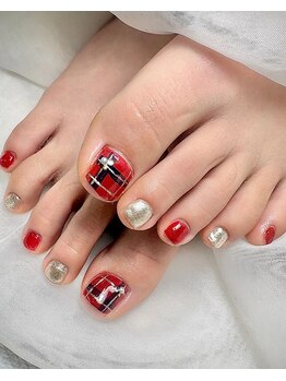 サンバイエム(#3/M)/【担当Yukino】フットネイル☆