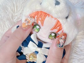 痛ネイル1本7000円(向き逆さ)