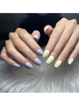 アンミーネイル 新宿(Anmi Nail)の写真/低価格×高技術♪ワンカラー/ラメグラ￥3980◎豊富なカラー800色以上ご用意でお気に入りがきっと見つかる♪