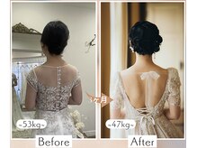 チュリ(Turi.)/20代女性（花嫁）Before・After