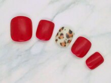 ザ アール ネイル カンパニー(the R nail company)/ペディキュア定額アートA￥12650