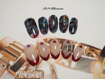 ネイルサロンアンドスクールエムズブロッサム(Nailsalon & school M's Blossom)/定額制ジェルコース￥6700