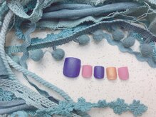 ネイルサロン&スクール ジーナ(GINA)/マットなビビットネイル