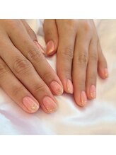 リアンジェ(Lianje)/先端ラメのオフィスネイル！