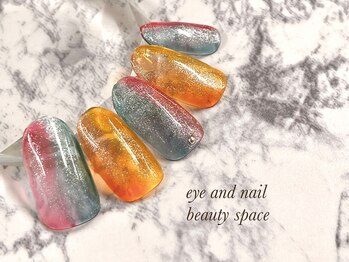 ビューティースペース 品川大井町店(Beauty Space)/カラフルマグネットネイル♪