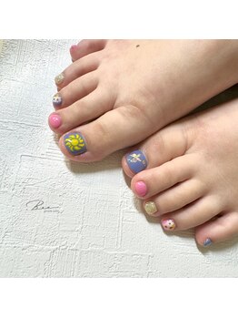 ドットビー(.Bee)/☆プリンセス☆フットネイル