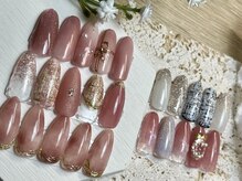 フェロン 小倉店(feron.)/秋冬定額ネイルサンプルデザイン