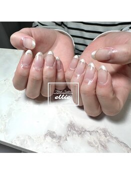 エリー(ellie)/ラメフレンチネイル