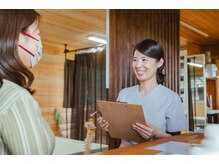 まずはお身体の症状をお聞かせください◎