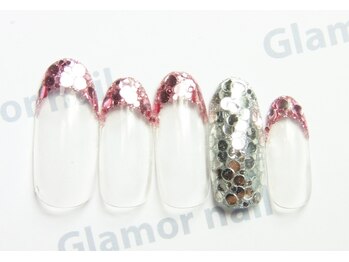 グラマーネイル(Glamor nail)/ホロラメ☆¥6,500