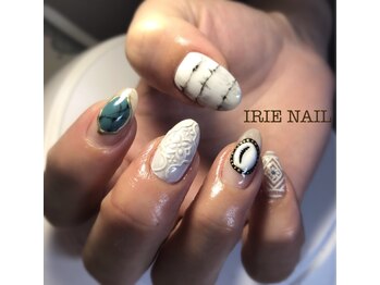 アイリーネイル(IRIE NAIL)/ジェル　手描き１０本アート