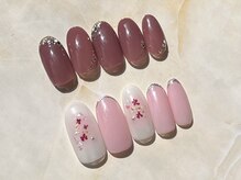 ネイルサロン メイプル(Nail Salon maple)/オフィス＆押し花
