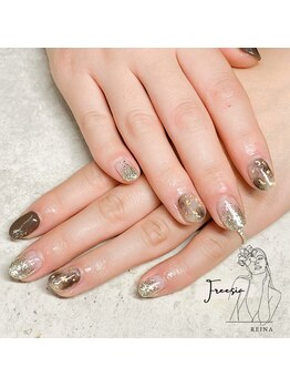 フリージア(Freesia)/定額アート