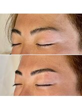 リボン(Libon)/濃さの修正と眉毛のライン修正♪