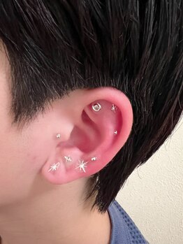 クレア(CREA)/耳つぼジュエリー メンズも可