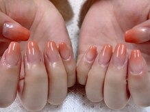 フローラ/カラーグラデーションネイル