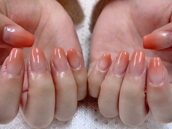 フローラ/カラーグラデーションネイル