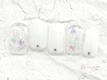 ネイルメゾン 池袋店(NAIL MAISON)/ぷっくりハート¥8050
