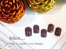 ネイルサロン フェリーチェ(felice)/【定額ネイル】¥7480
