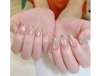 春 フラワーネイル