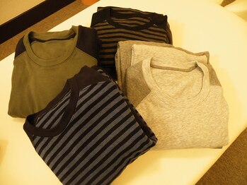 たけだ整体院/洗い立てのお着替え手ぶらでOK