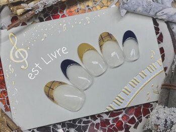 エストリブレ(estLivre)/チェックフレンチ