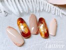 べっこうニュアンスネイル
