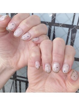 フレイムス アイラッシュ アンド ネイル(FRAMES)/terrazzo × french