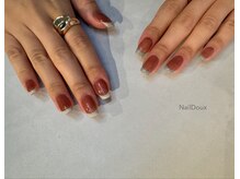 ネイル ドゥ 岡山駅前店(Nail Doux)/アシンメトリーフレンチネイル