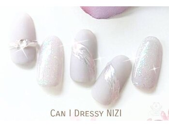 キャンアイドレッシー ニジ(Can I Dressy NIZI)/【デザインネイル】