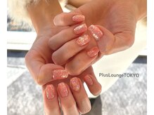 プルースラウンジ トウキョウ(Plus Lounge TOKYO)/ホロラメトロピカルネイル♪