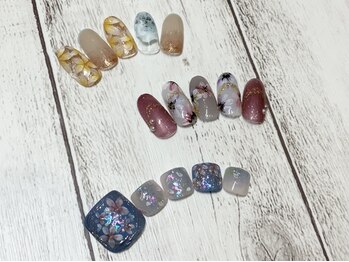 ビューティーラウンジ ベリンダ イオンレイクタウンmori店(Beauty Lounge BELINDA)の写真/定額のメニューがあるからネイルが初めての方にもおススメ♪幅広いデザインをご用意★