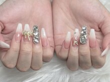 ジュリネイルスタジオ(Julli Nail Studio)/グラデーション、埋め尽くし