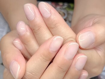 ネイルサロン AceLuxe 【アセルクス】麻布十番 フィルイン/パラジェル/自爪風ワンカラーネイル