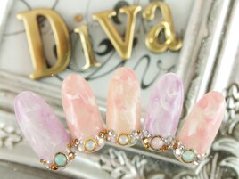 パステルマーブル¥9500