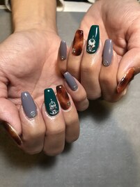 ～べっ甲ネイル～