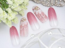 トータルビューティーアンドアズフローラ(Total Beauty & a`s Flora)/フラワーレースネイル