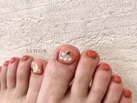 ネイルモデル 選べる親指アート