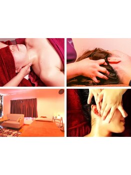 ヘッドスパで癒されたい