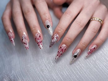 マルチューネイル 池袋(MARUCHU NAIL)/持ち込みデザイン180分/やり放題