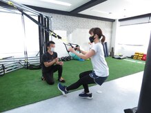 毎日体幹塾の雰囲気（トレーナーが細かく強度、難易度変化するので無理なく体力UP♪♪）