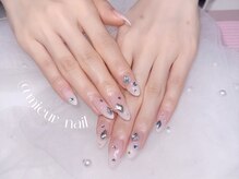 ミュールネイル(mieur nail)/持ち込み120分/ビジューネイル