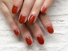 カラーホリック ネイルスパ(Colorholic Nailspa)/クリアレッドワンカラー